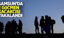 Samsun'da 2 göçmen kaçakçısı yakalandı