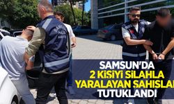 Samsun'da 2 kişiyi silahla yaralayan şahıslar tutuklandı