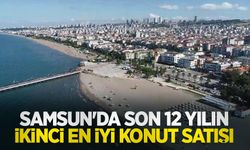 Samsun'da son 12 yılın ikinci en iyi konut satışı
