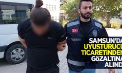 Samsun'da uyuşturucu ticaretinden gözaltına alındı