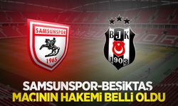 Samsunspor-Beşiktaş maçının hakemi belli oldu