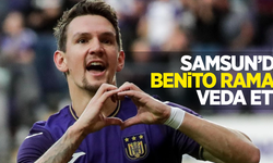 Samsunspor'da Benito Raman veda etti