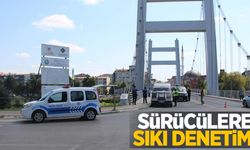 Sürücülere sıkı denetim