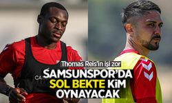Teknik direktör Thomas Reis'in işi çok zor: Samsunspor'da sol bekte kim oynayacak ? Soner Gönül mü Bola mı...
