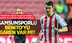 Yönetimin ağızını bıçak açmazken; Taraftar bu konuda açıklama bekliyor... Samsunsporlu Benito'yu gören var mı?