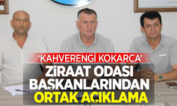 Ziraat Odası Başkanlarından ortak açıklama: 'KAHVERENGİ KOKARCA'