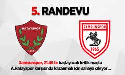 5. Randevu: Samsunspor, 21.45 te başlayacak kritik maçta A.Hatayspor karşısında kazanmak için sahaya çıkıyor ...