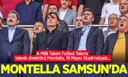 A Milli Takım Futbol Takımı teknik direktörü Montella, 19 Mayıs Stadı'ndaydı...  MONTELLA  SAMSUN'DA 