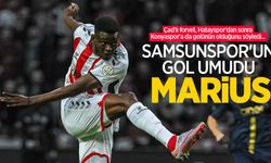 Çad'lı forvet, Hatayspor'dan sonra Konyaspor'a da golünün olduğunu söyledi... Samsunspor'un gol umudu MARİUS 