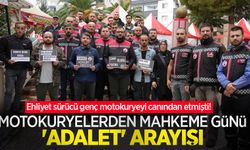 Ehliyetsiz sürücü, genç motokuryeyi canından etmişti! Motokuryelerden mahkeme günü 'adalet' arayışı