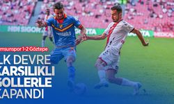 İlk devre karşılıklı gollerle kapandı! Samsunspor 1-2 Göztepe