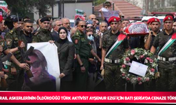 İsrail askerlerinin öldürdüğü Türk aktivist Ayşenur Ezgi için Batı Şeria’da cenaze töreni