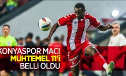 Konyaspor maçı muhtemel 11'i belli oldu