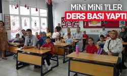 Mini mini 1’ler ders başı yaptı
