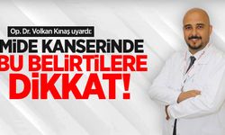 Op. Dr. Volkan Kınaş uyardı: Mide kanserinde bu belirtilere dikkat!