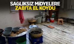 Sağlıksız midyelere zabıta el koydu