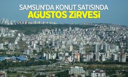 Samsun'da konut satışında Ağustos zirvesi