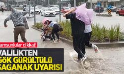 Samsunlular dikkat! Valilikten gök gürültülü sağanak uyarısı