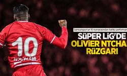 Samsunspor'un 10 numarasından harika performans...  SÜPER LİG'DE OLİVİER NTCHAM  RÜZGARI 