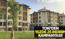 TOKİ'den yüzde 25 indirim kampanyası