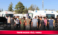 Trafik kazası: 1 ölü, 1 yaralı