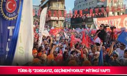 Türk-İş "Zordayız, Geçinemiyoruz" mitingi yaptı
