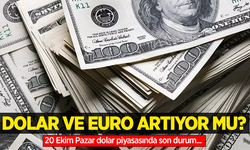 20 Ekim Pazar dolar ne kadar oldu, euro ne kadar?