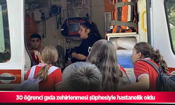 30 öğrenci gıda zehirlenmesi şüphesiyle hastanelik oldu