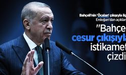 Bahçeli'nin 'Öcalan' çıkışıyla ilgili Erdoğan'dan açıklama: "Bahçeli cesur çıkışıyla istikameti çizdi"