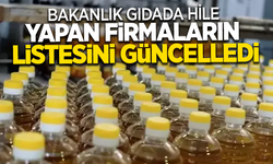 Bakanlık gıdada hile yapan firmaların listesini açıkladı