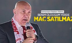 Başkan Yıldırım: Benim olduğum yerde maç satılmaz