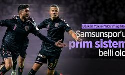 Başkan Yüksel Yıldırım açıkladı...  Samsunspor'un prim sistemi belli oldu
