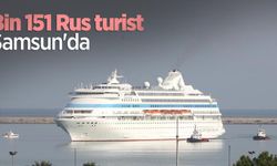 Bin 151 Rus turist Samsun'da