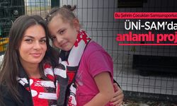 Bu Şehrin Çocukları Samsunsporludur... ÜNİ-SAM'dan anlamlı proje