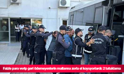 Faizle para verip geri ödemeyenlerin mallarına zorla el koyuyorlardı: 2 tutuklama