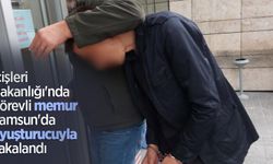İçişleri Bakanlığı'nda görevli memur Samsun'da uyuşturucuyla yakalandı
