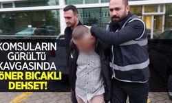 Komşuların gürültü kavgasında döner bıçaklı dehşet: 1 yaralı