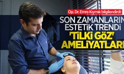 Op. Dr. Emre Kıymık bilgilendirdi: Son zamanların estetik trendi 'Tilki göz' ameliyatları