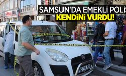 Samsun'da emekli polis kendini vurdu