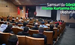 Samsun'da Gönüllü Arama Kurtarma Ekibi oluşturuldu