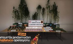 Samsun'da jandarmadan uyuşturucu operasyonu: 1 gözaltı