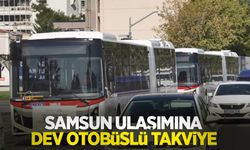 Samsun ulaşımına dev otobüslü takviye