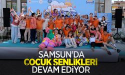 Samsun’da çocuk şenlikleri devam ediyor