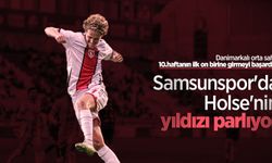 Samsunspor'da Holse'nin yıldızı parlıyor