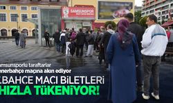 Samsunspor-Fenerbahçe maçı biletleri hızla tükeniyor! Samsunsporlu taraftarlar Fenerbahçe maçına akın ediyor