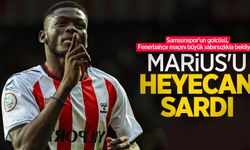 Samsunspor'un golcüsü, Fenerbahçe maçını büyük sabırsızlıkla bekliyor... MARİUS'U HEYECAN SARDI