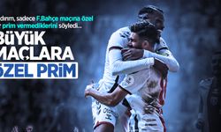 Yıldırım, sadece F.Bahçe maçına özel bir prim vermediklerini söyledi... Büyük maçlara ÖZEL PRİM 
