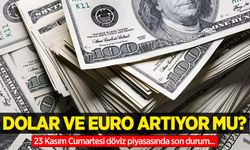 23 Kasım Cumartesi dolar ne kadar oldu, euro ne kadar?