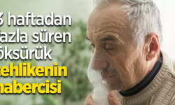 3 haftadan fazla süren öksürük  tehlikenin  habercisi