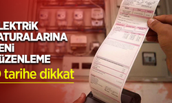 Elektirk faturalarına yeni düzenlemo tarihe dikkat